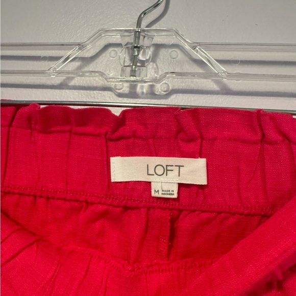 Pink Loft linen shorts - Picture 2 of 4